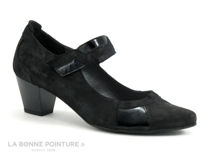 Achat chaussures Geo Reino Femme Escarpin, vente Geo Reino OLEPUR Noir - Escarpin avec bride