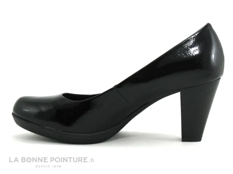 Achat chaussures Marco Tozzi Femme Escarpin, vente Marco Tozzi 2-22407-33 Black patent - Escarpin noir verni