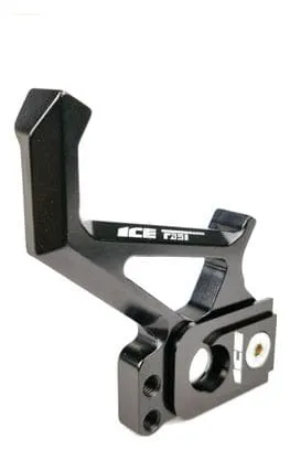 Adaptateur de Frein à Disque Ice Fast CNC 15/20 mm Noir