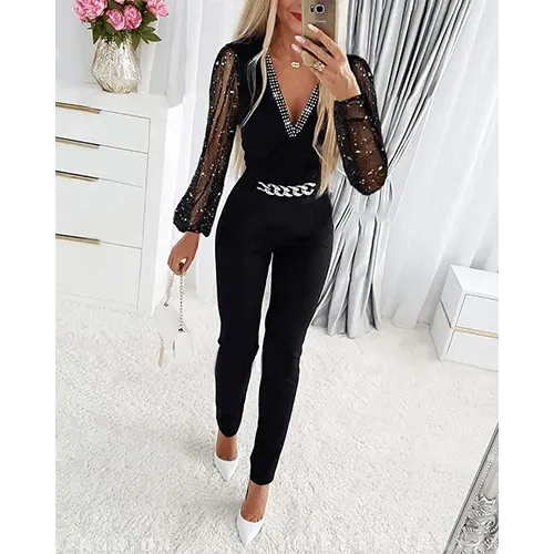Adélia | Combinaison De Soirée Chic