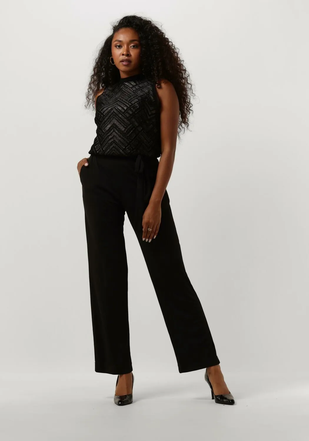 ana alcazar combinaison jumpsuit 3409 en noir
