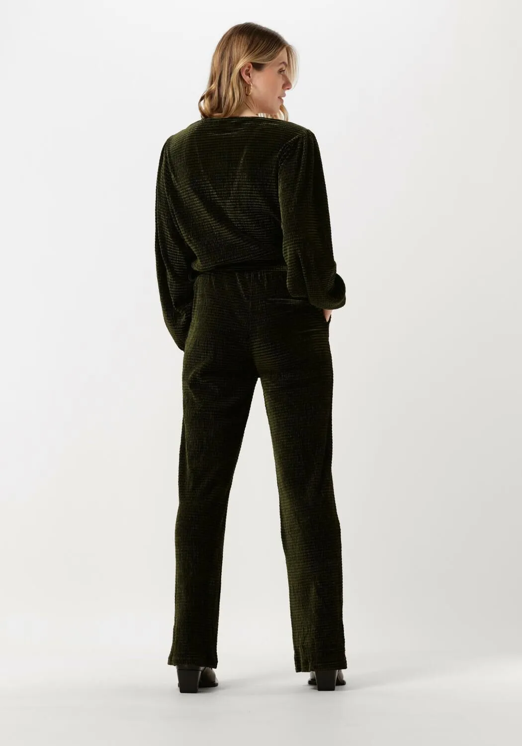 another label combinaison pache jumpsuit l/s vert foncé