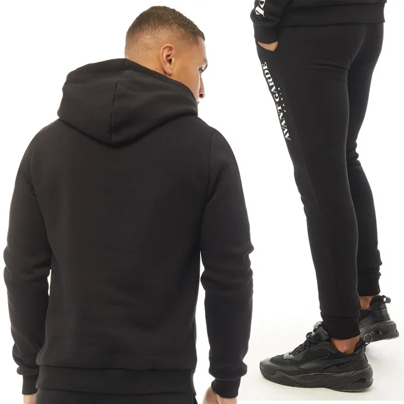 Avant Garde Survêtement de Jogging Criptic Homme Noir