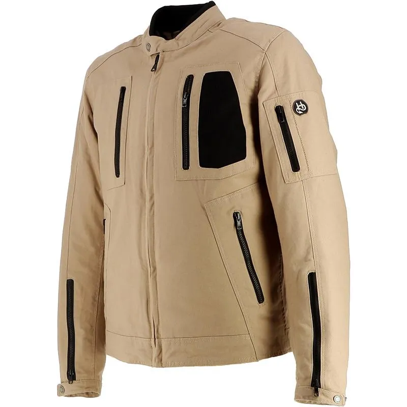 Blouson PUMA Toile Canvas HELSTONS beige - MAXXESS.FR, Blouson moto textile