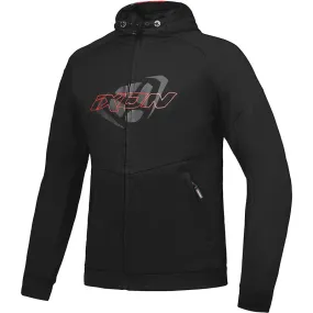 Blouson TOUCHDOWN IXON noir/rouge - MAXXESS.FR, Blouson moto textile