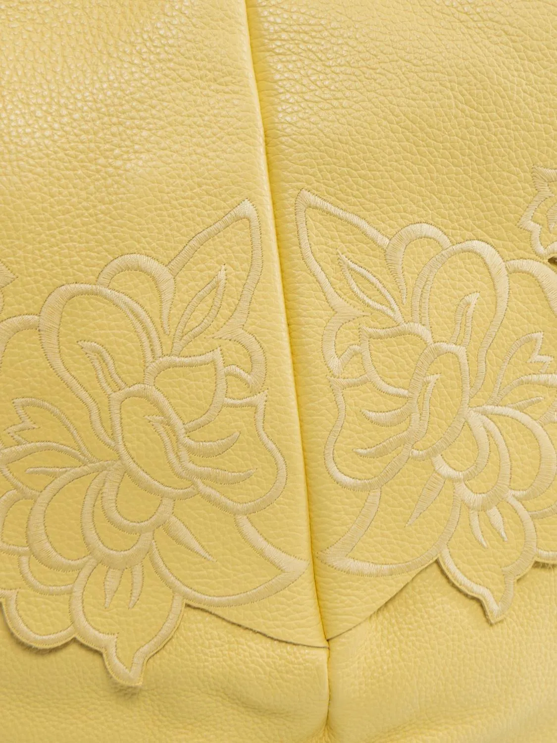 Braccialini Sofia Sac Bandoulière En Cuir Jaune - Achetez À Prix Outlet!