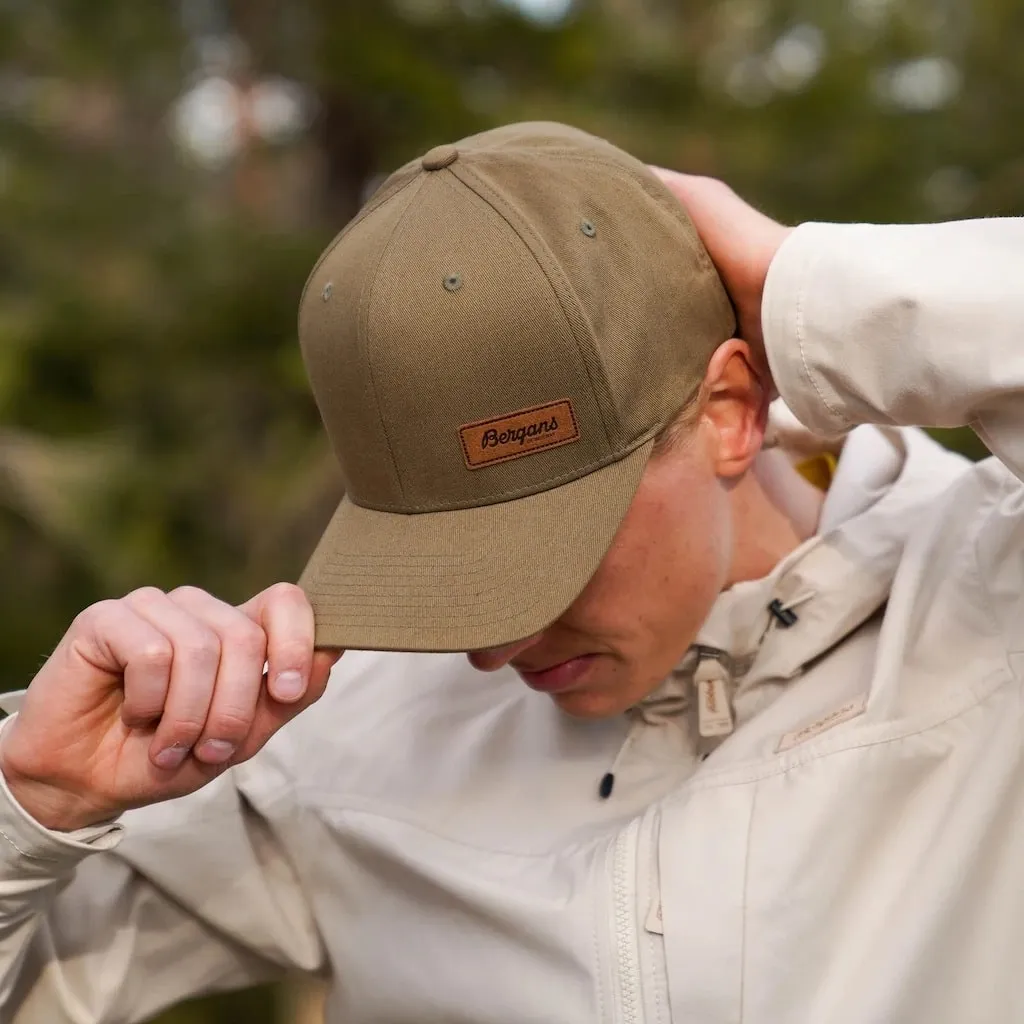 Casquette Bergans Nordmarka Snapback Green Mud