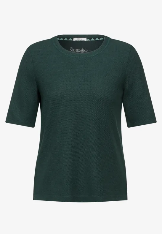 CECIL T-shirt à structure 
