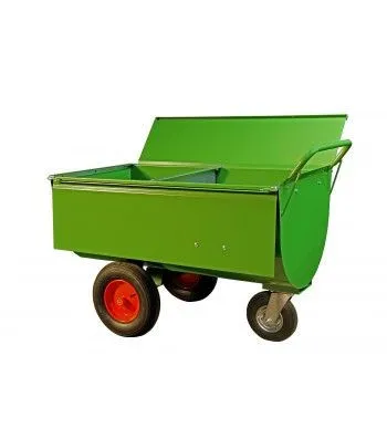 Chariot d&#039;alimentation Growi 400 LL avec cloison et couvercle 10125450 acheter à bas prix 
