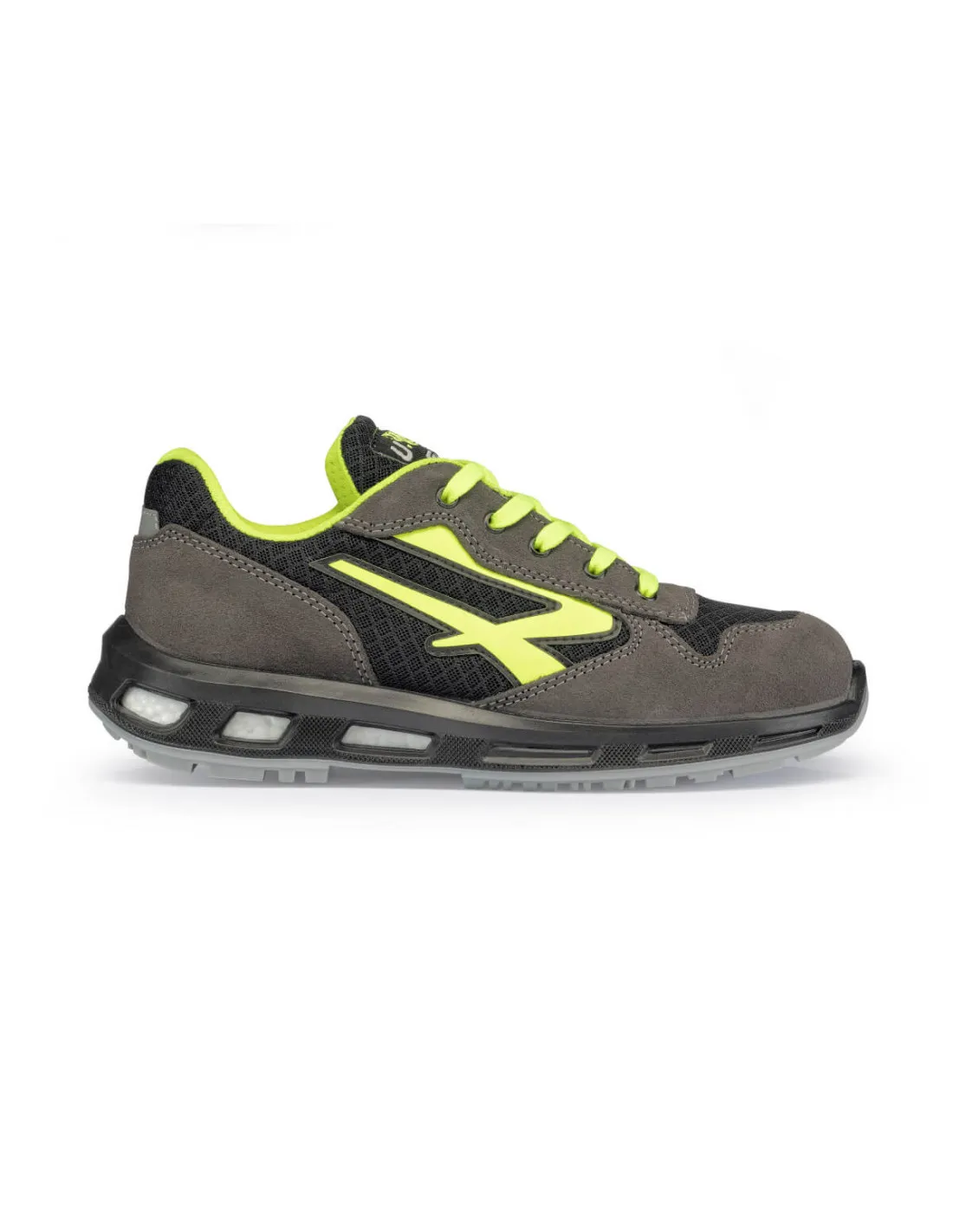 Chaussure de sécurité UPOWER look basket Redlion YELLOW S1P