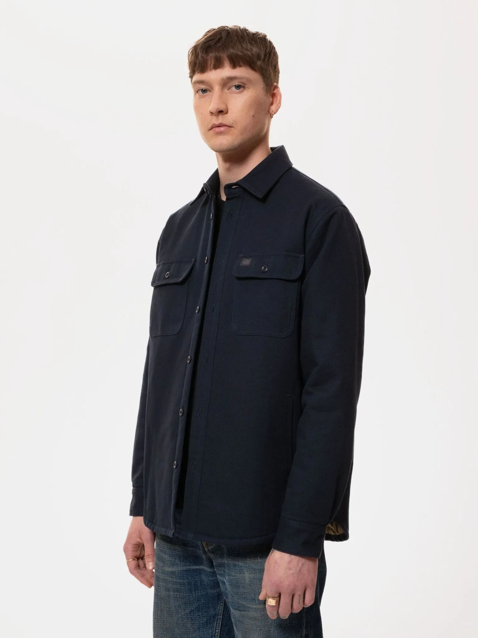 Chemise GLENN PADDED B25/Navy