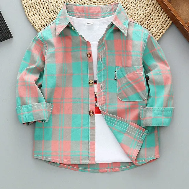 Chemise manche longue 9 - 11
