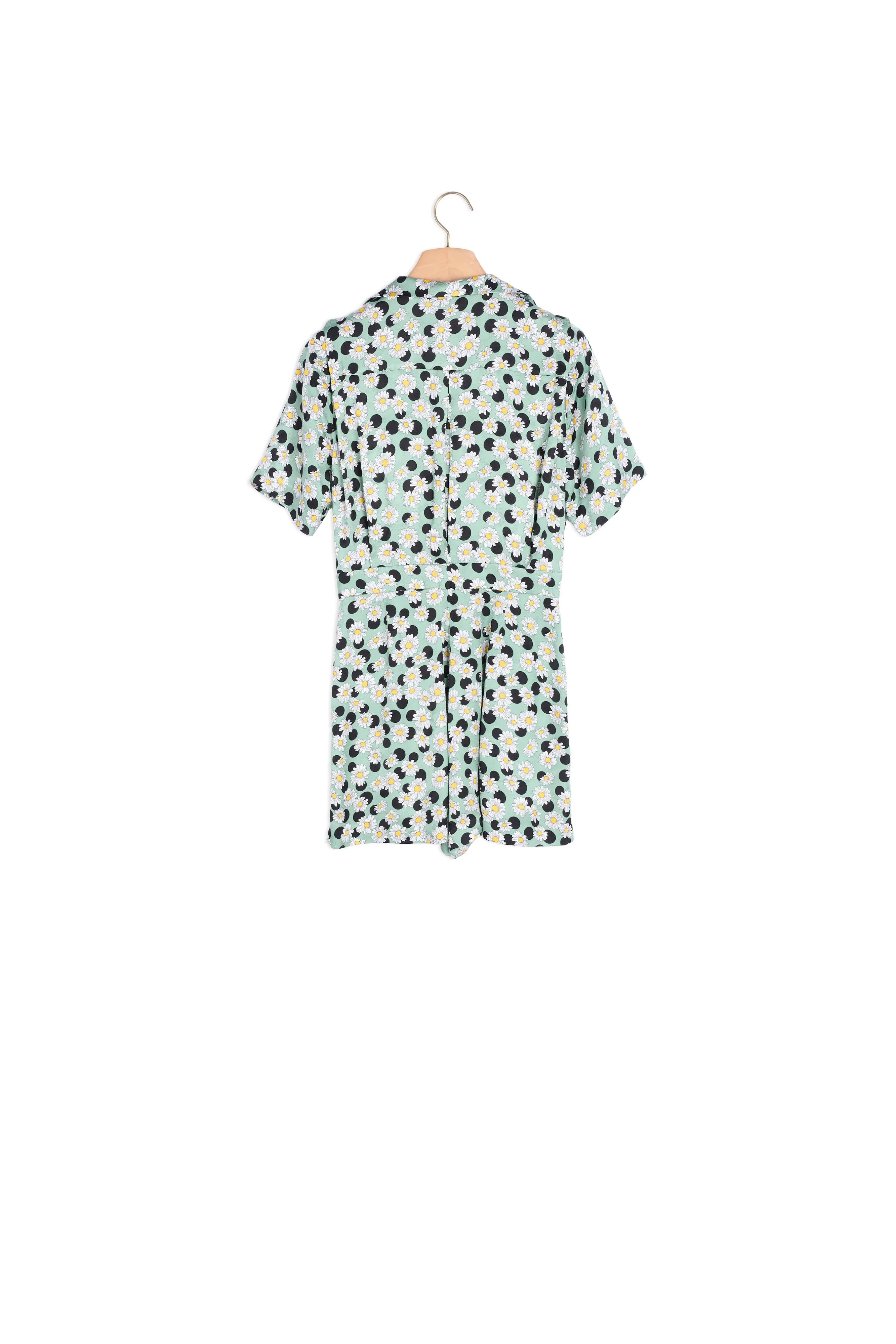 Combinaison short imprimée