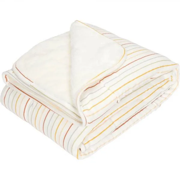 Couverture bébé 110x140 cm Vintage Sunny Stripes