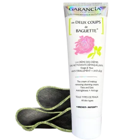 EN DEUX COUPS DE BAGUETTE - Démaquillant Crème - Visage et Yeux - Tous Types de Peaux, 120g | Garancia  - Parapharmacie Boticina