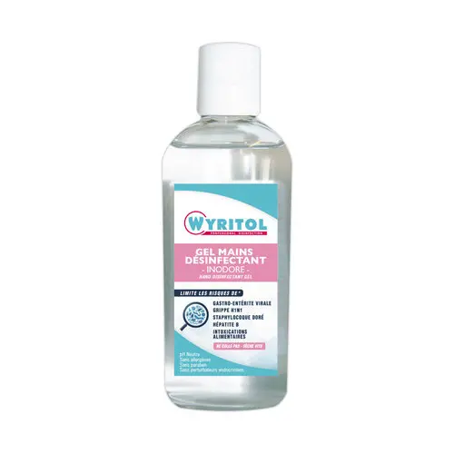 Gel hydroalcoolique désinfectant pour les mains - 100 ml - WYRITOL