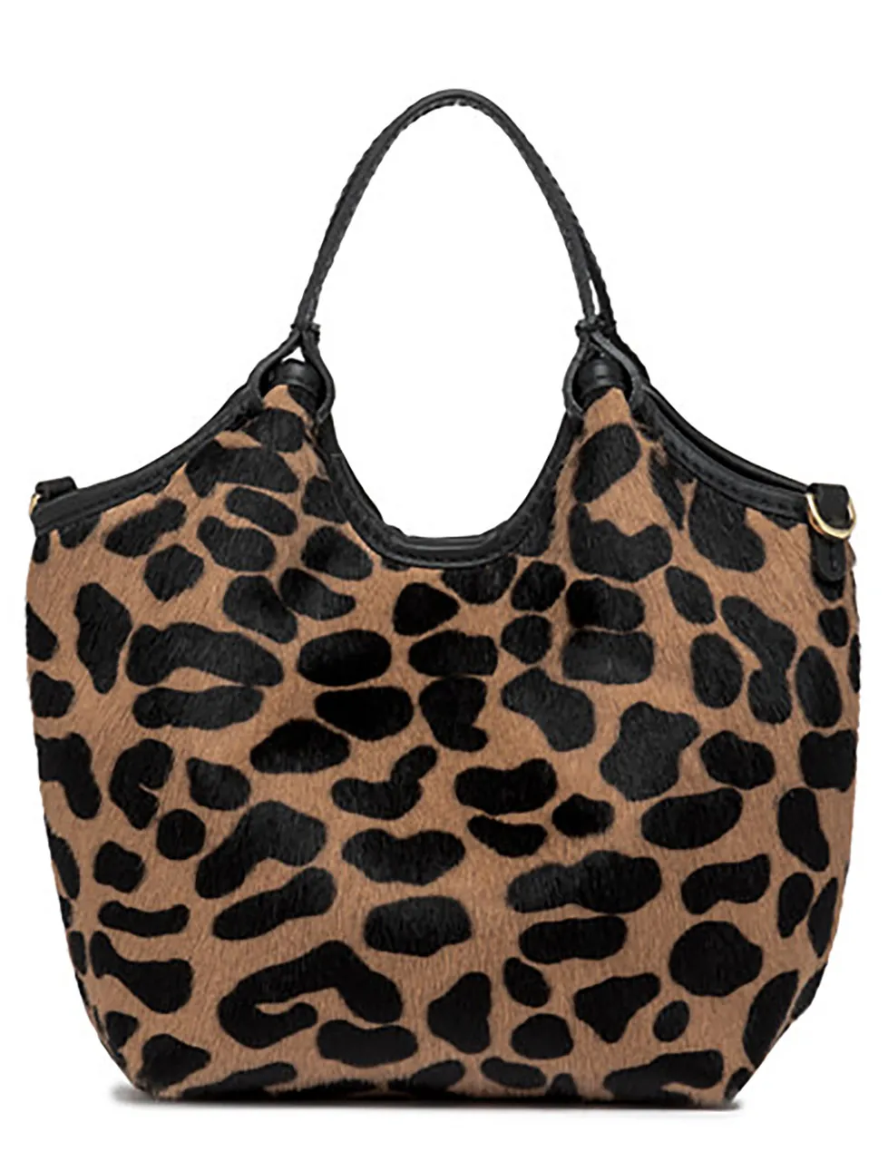 Gianni Chiarini Sac Dua mini en cuir effet peau de poney