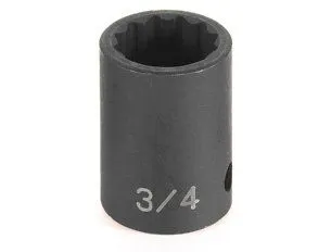 Grey Pneumatic 2110M Douille à chocs 10mm x 12 pans courte à prise 1/2"