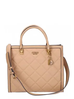 Guess Abey Elite Tote Sac À Main, Avec Bandoulière Beige - Achetez À Prix Outlet!