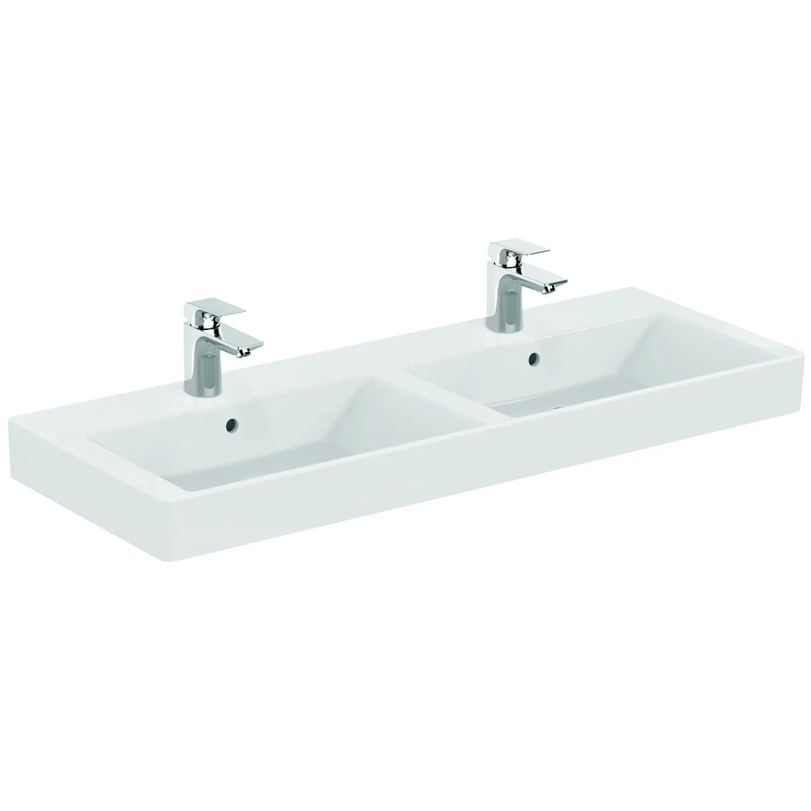 Ideal Standard STRADA Lavabo double 121 x 45,5 cm blanc (K079101)