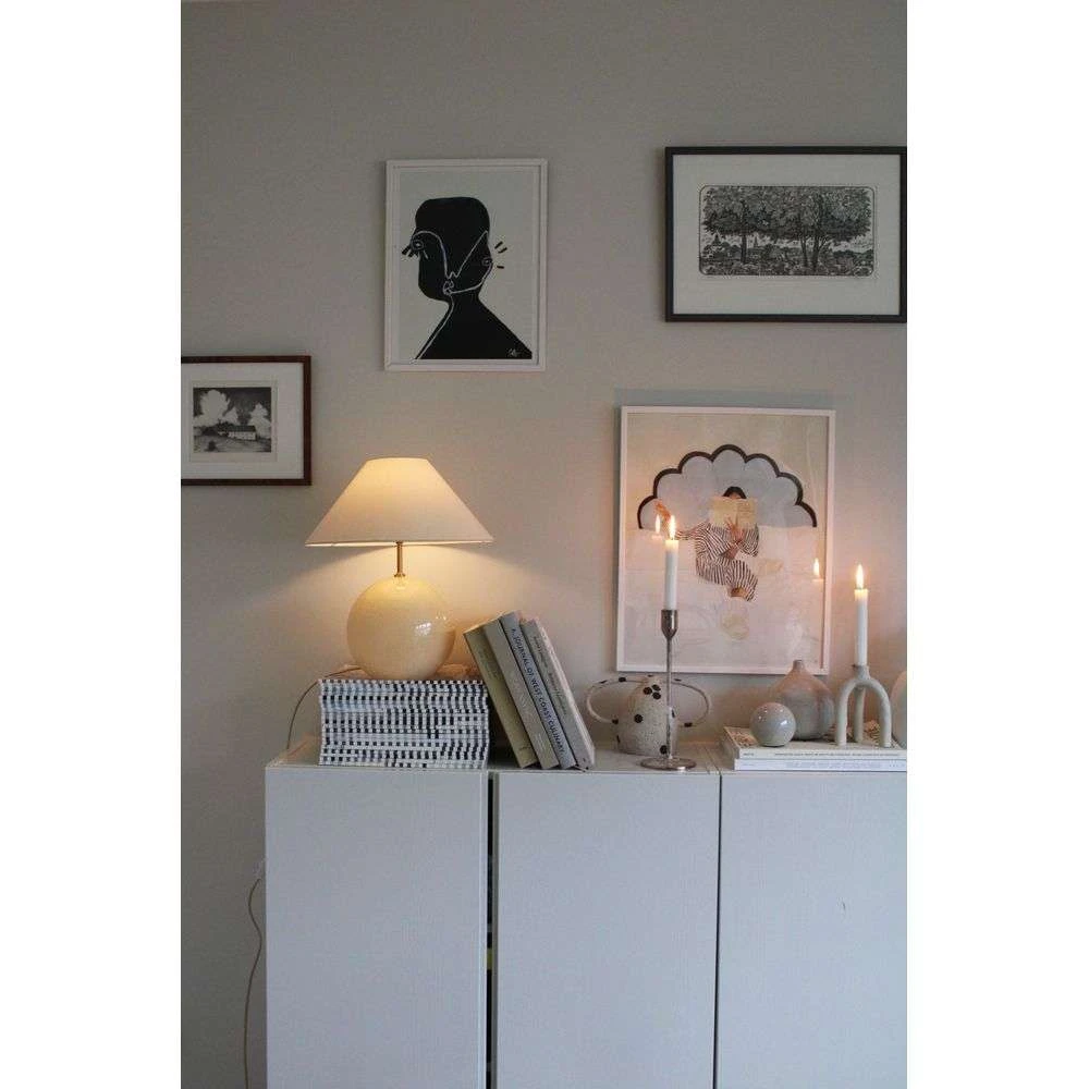 Iris 35 Lampe de Table Cream - Globen Lighting
