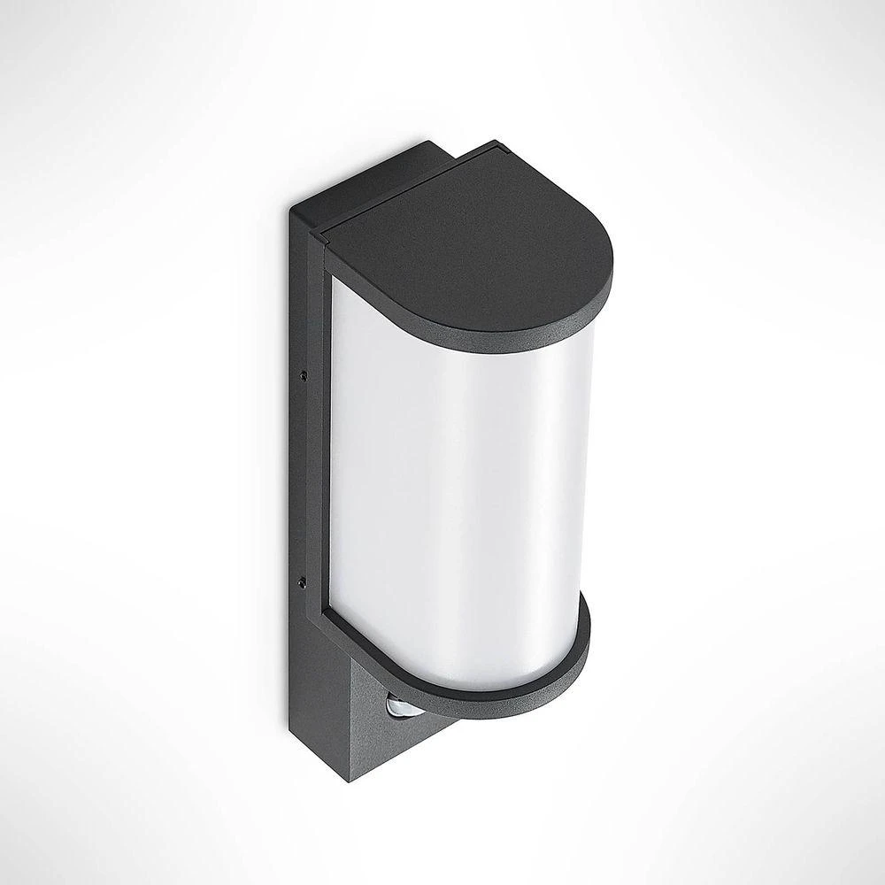 Jokum LED d’extérieurApplique Murale w/Sensor Graphite - Lucande