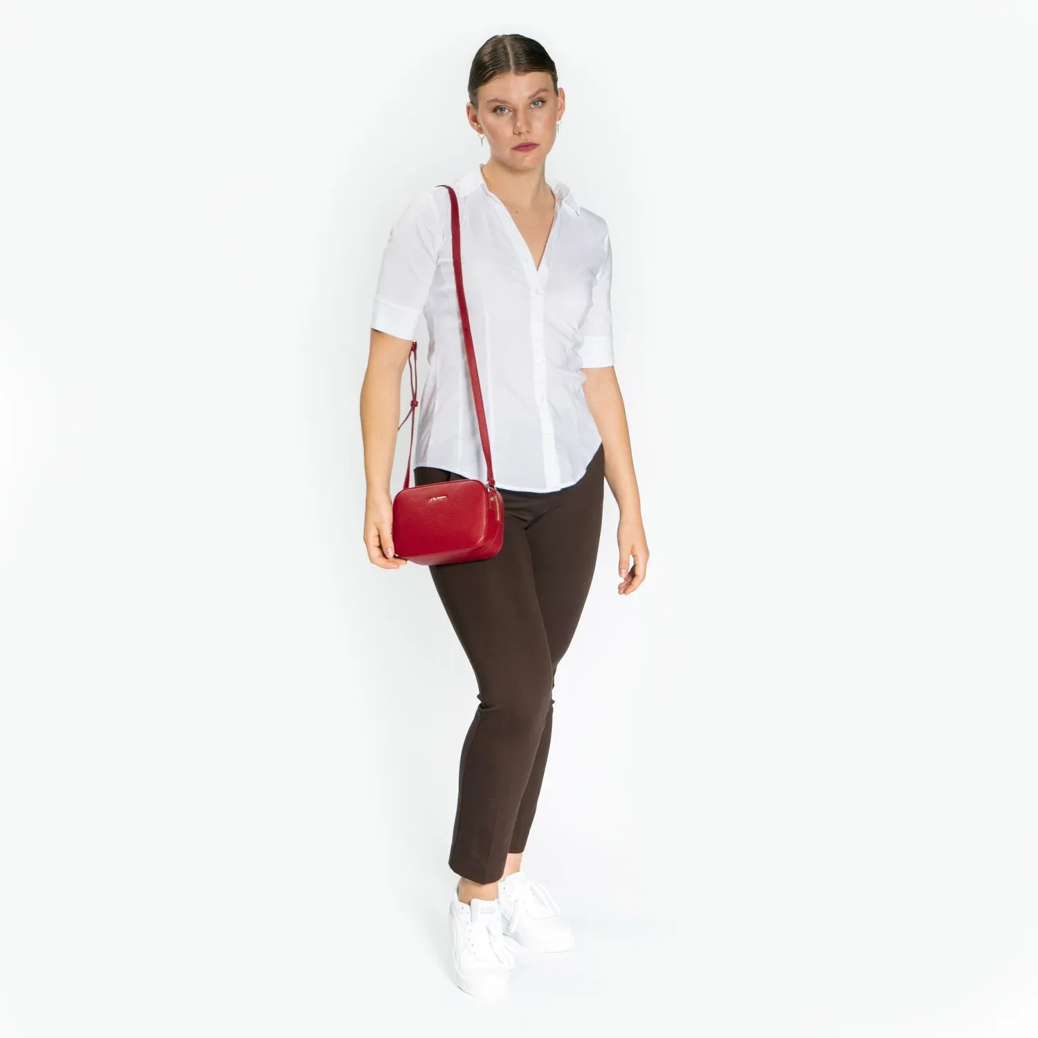 Lazarotti Bologna Leather Sac à bandoulière Cuir 19 cm