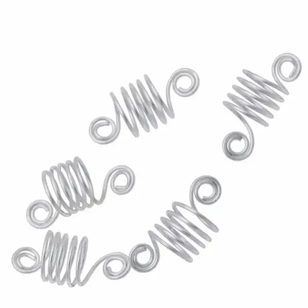 Lot de 5 Spirales Ressorts pour braids et Locks