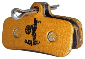 Paires de Plaquettes BLACK RIDER pour SHIMANO XT 4P SLX SAINT ZEE Céramique Progressif