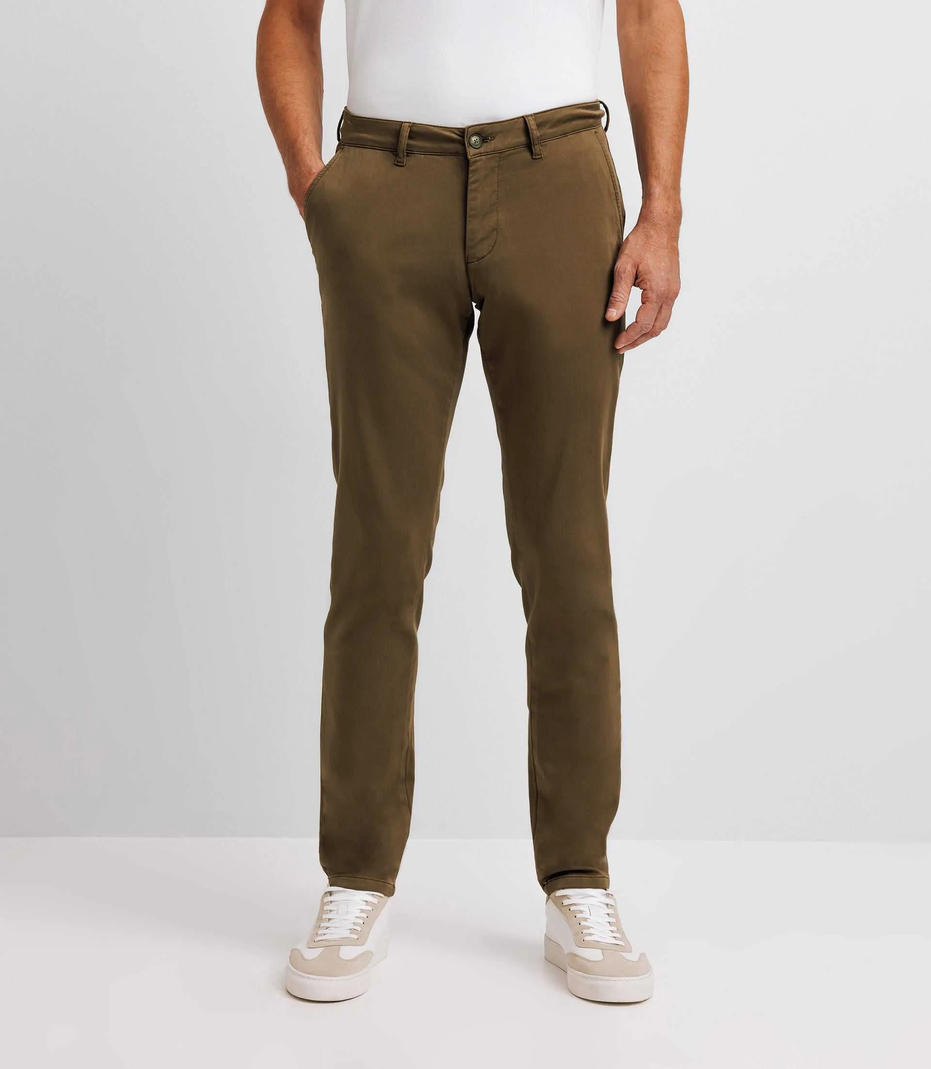 Pantalon casual kaki