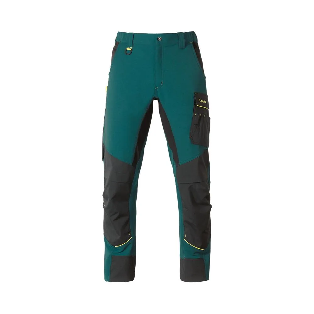 Pantalon DYNAMIC CHARPENTIER pétrole/noir T.M 