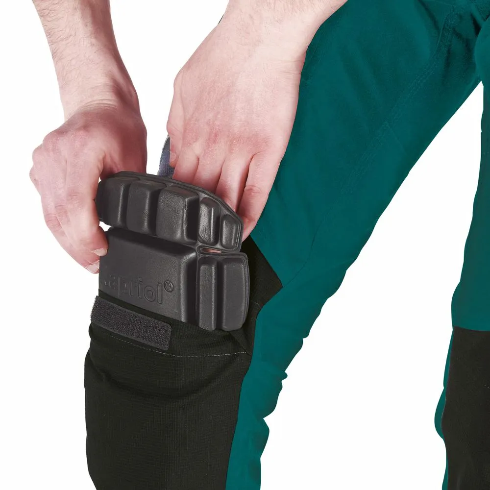 Pantalon DYNAMIC CHARPENTIER pétrole/noir T.M 