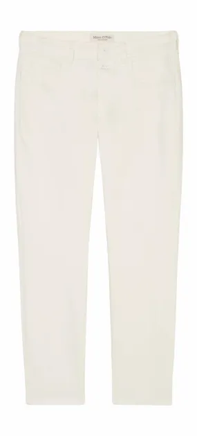 Pantalon Marc O'Polo Femme M03 9125 12023 Clean White Garment Dye Wash