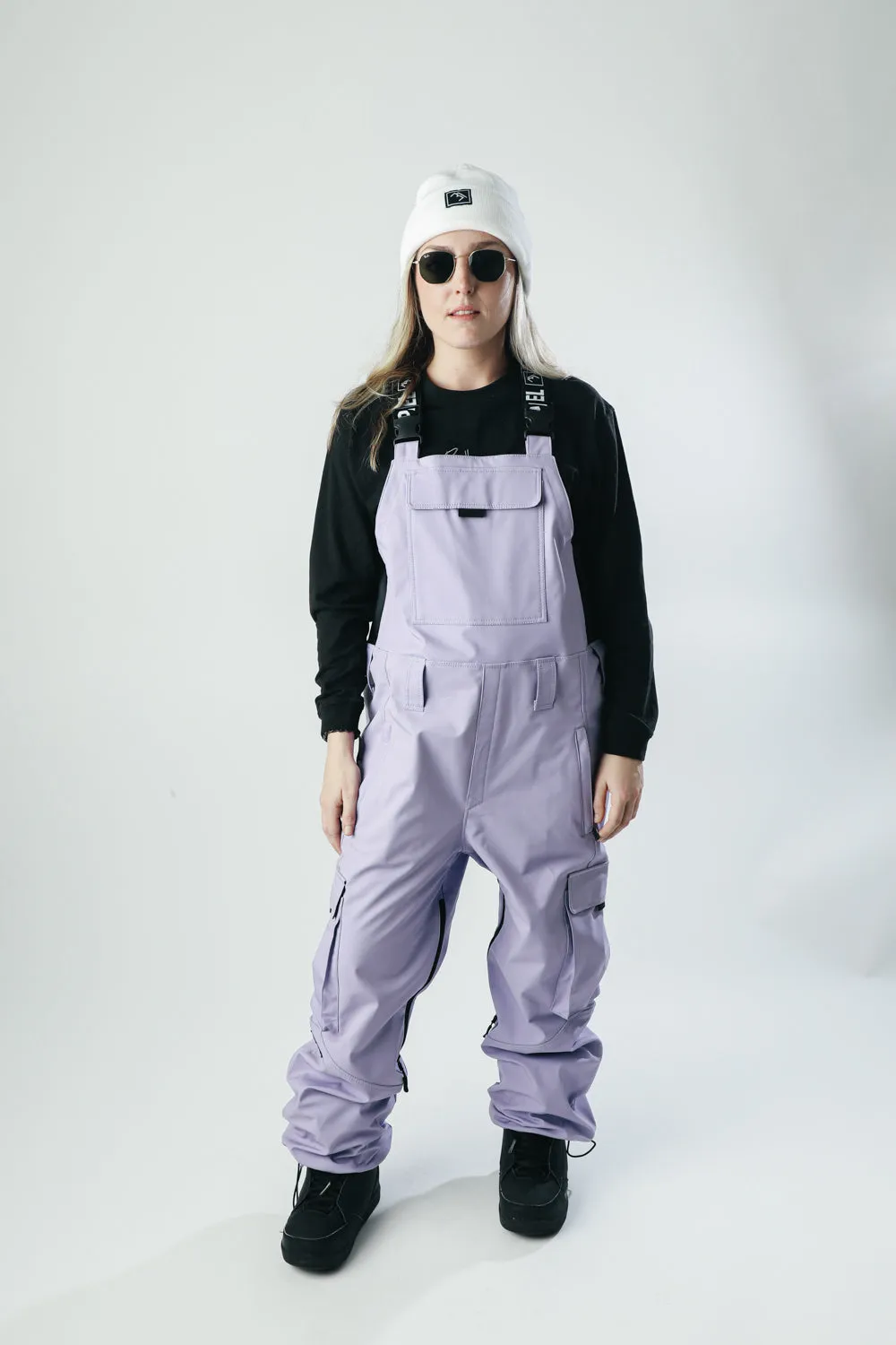 Pantalon à bretelles Access Lilas