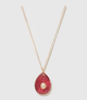 PASCALE MONVOISIN Partager  Collier Orso Court Rubis  