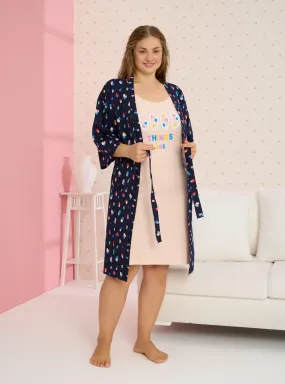Patterned - Morning Robe