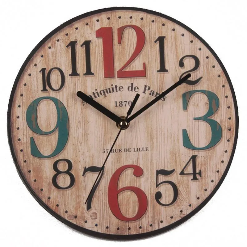 Petite Horloge Murale Vintage Antiquité