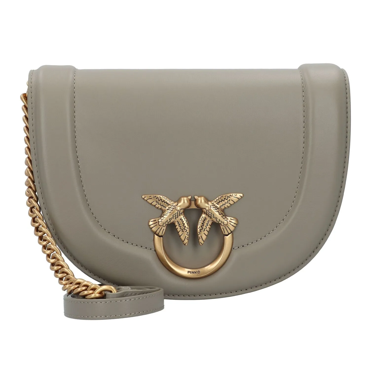 PINKO Round Click Classic Sac à bandoulière Cuir 25 cm