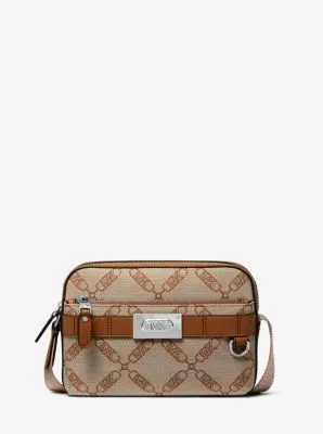 Sac à bandoulière Hudson fonctionnel en jacquard à logo Empire