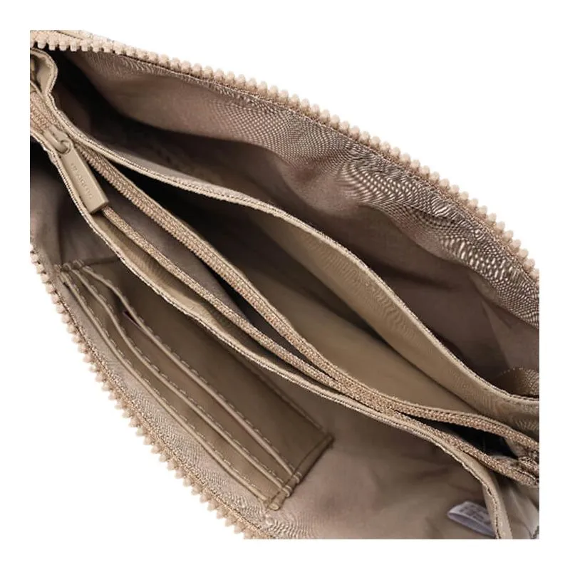 Sac bandoulière Hedgren Emma 24 cm Creased Safary Beige