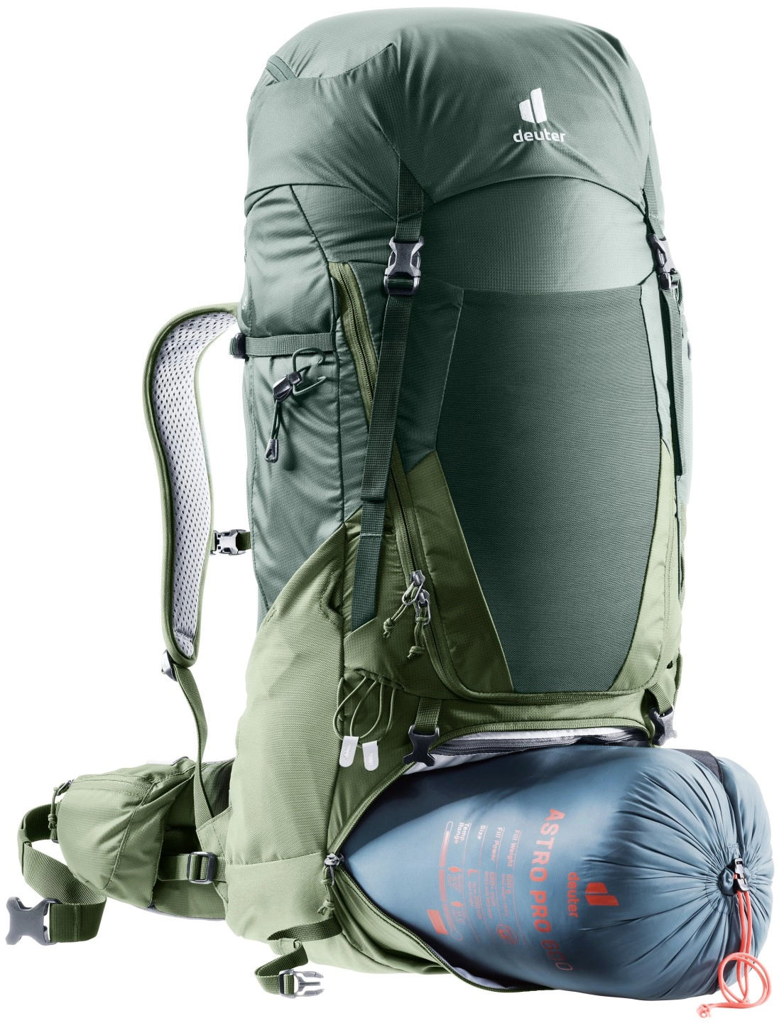 Sac à Dos deuter Femmes Futura Air Trek 50 + 10 Ivy Khaki