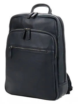 Sac à dos en cuir Katana Classic Slim 14 pouces