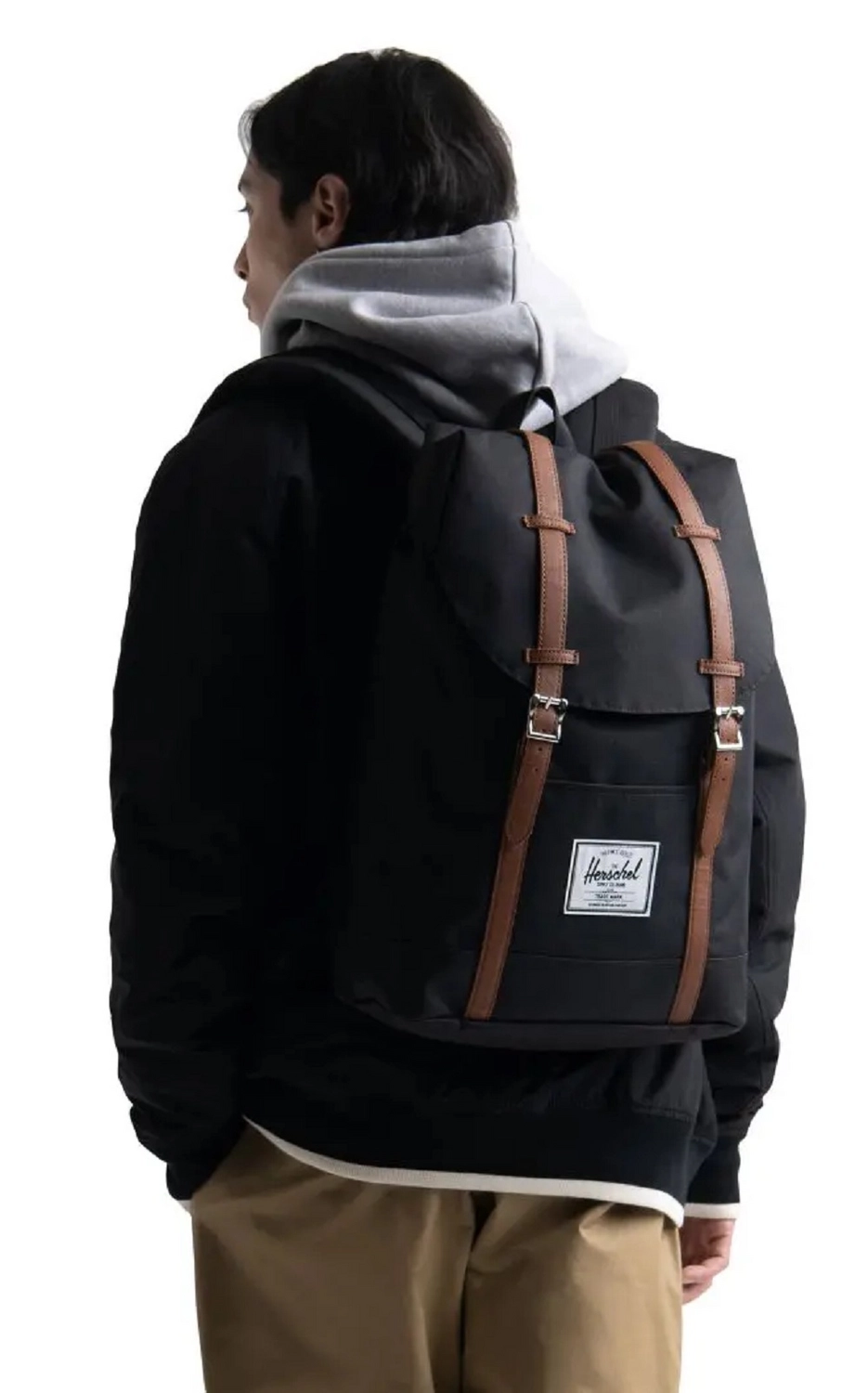 Sac à Dos Herschel Supply Co. Retreat Light Grey Crosshatch/Peacoat