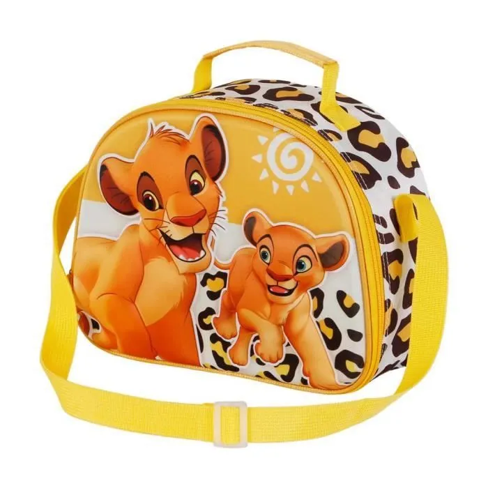 Sac à Goûter - KARACTERMANIA - Roi Lion Africa - Jaune - Enfant - Bandoulière - Isotherme