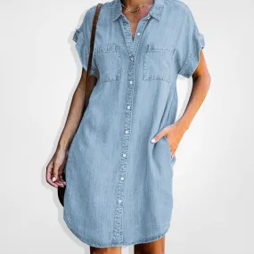 Sarah - Robe en Denim