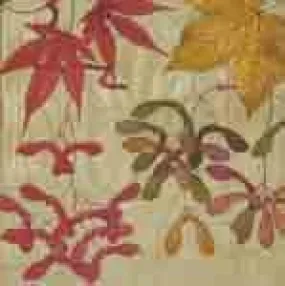 Set de 20 serviettes papier moyen modèle 'Glorious Maplx' 33cm X 33cm