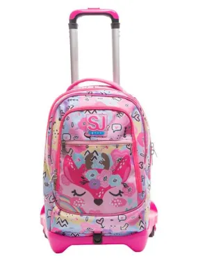 Sjgang Cervo Sac À Dos Avec Trolley, Amovible Rose Framboise - Achetez À Prix Outlet!