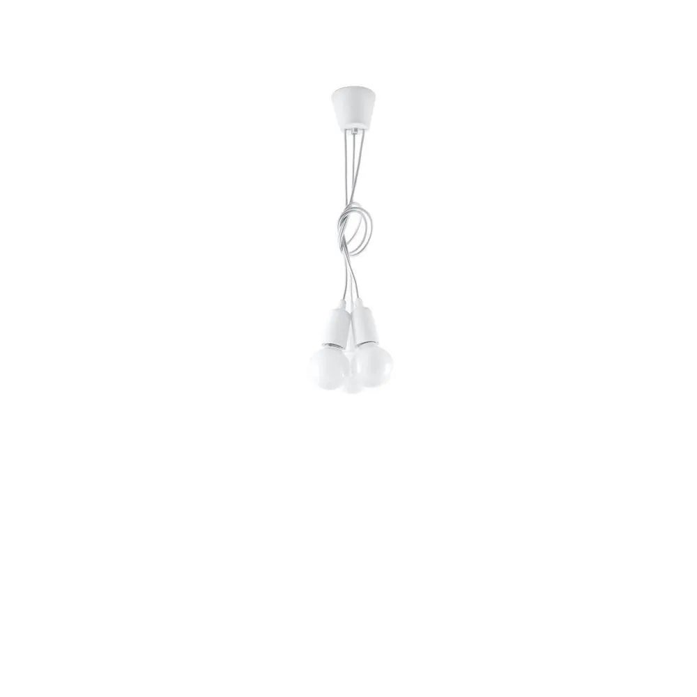 SOLLUX SL.0570 Suspension blanche DIEGO 3