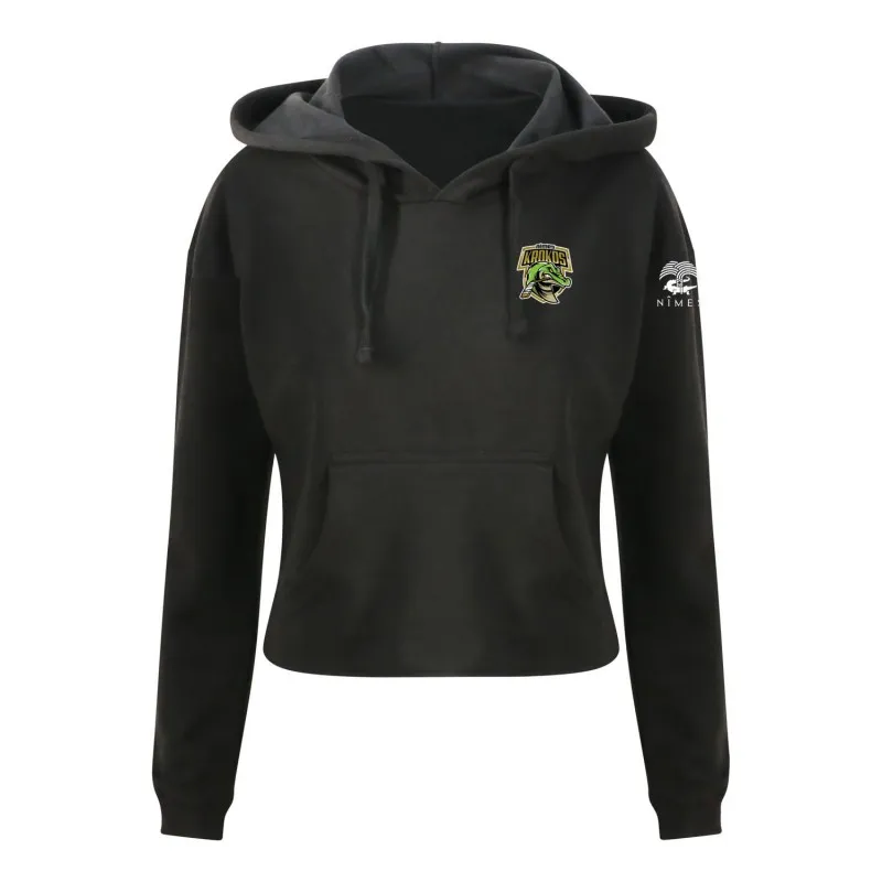 Sweat capuche court girlie