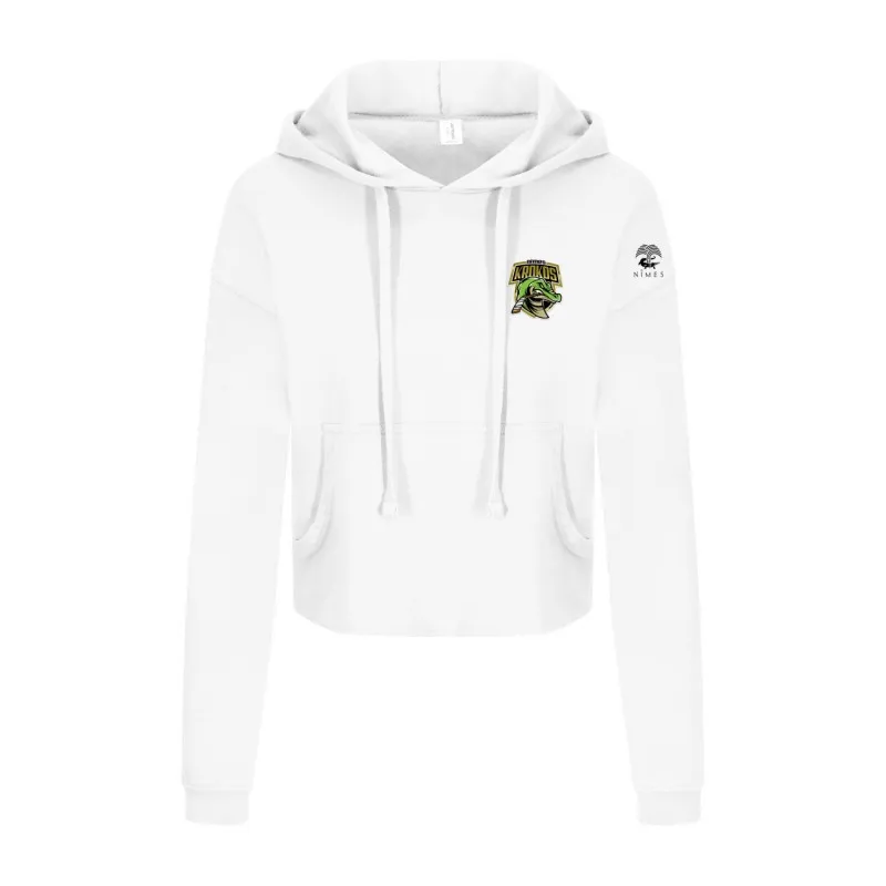 Sweat capuche court girlie